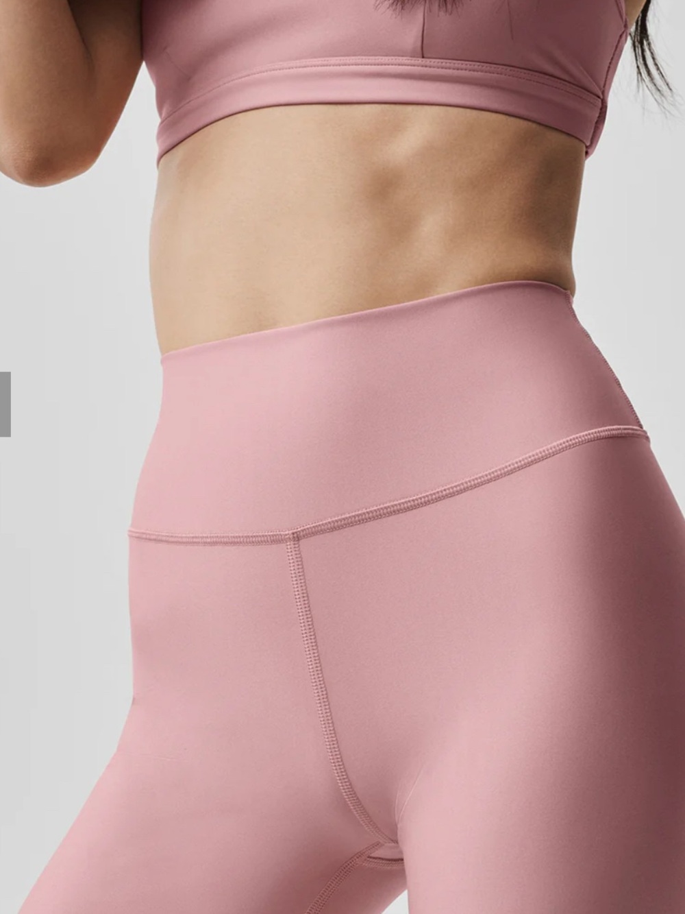 ALO 5" Airlift Energy Short! Vintage Pink